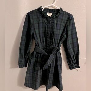 Mini J-Crew holiday dress